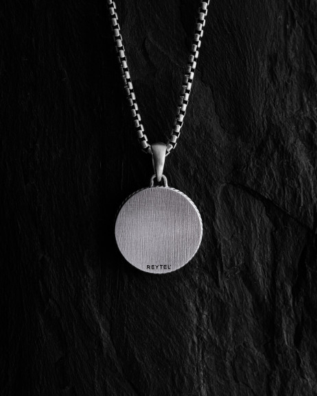 Срібний кулон COMPASS. POLAR STAR 4