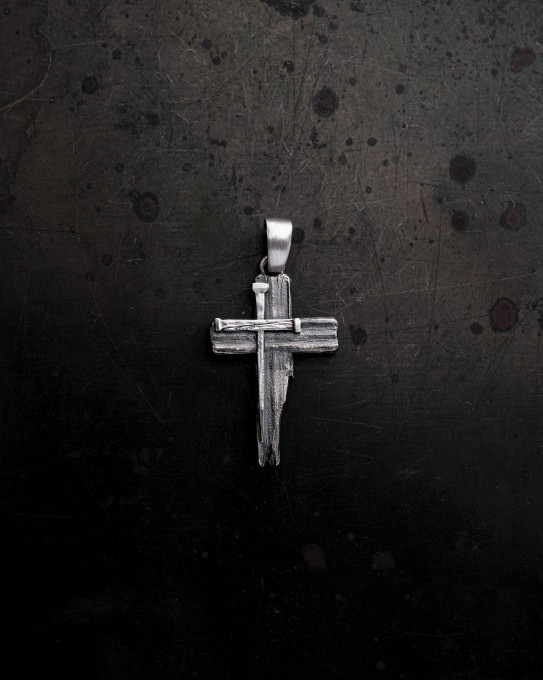 Серебряный крест TITLES CRUCIS / Кулоны + 6