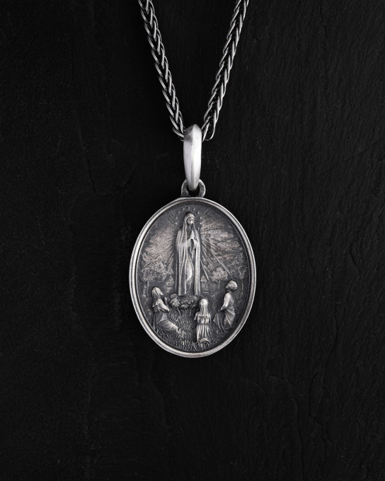 Срібний кулон OUR LADY OF FATIMA / Кулони