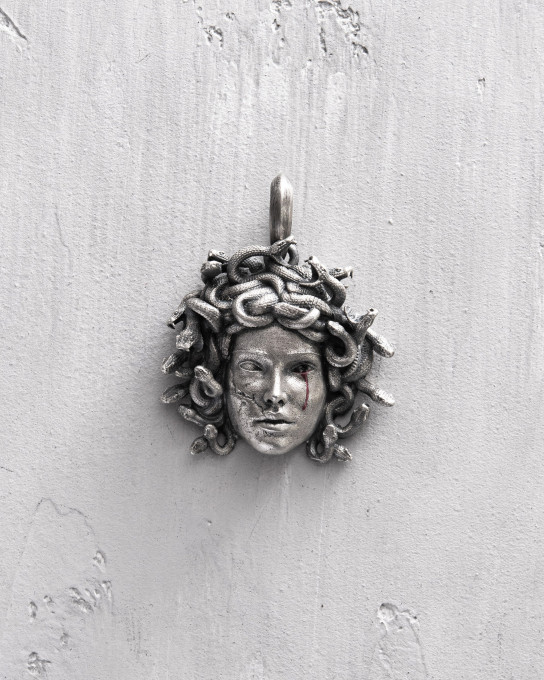 Серебряный кулон MEDUSA GORGON / Кулоны + 6
