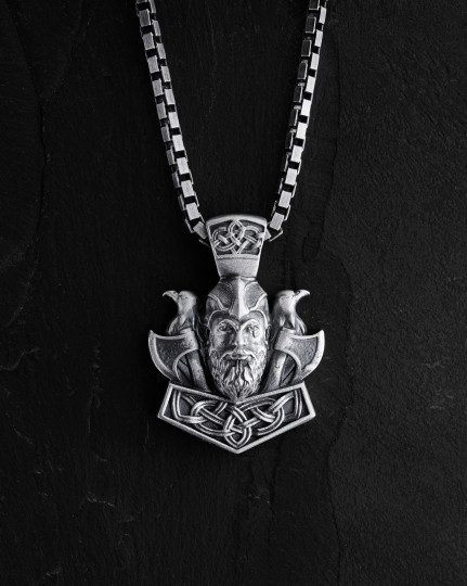 Серебряный кулон VIKING WARRIOR / Кулоны