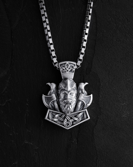 Серебряный кулон VIKING WARRIOR / Кулоны