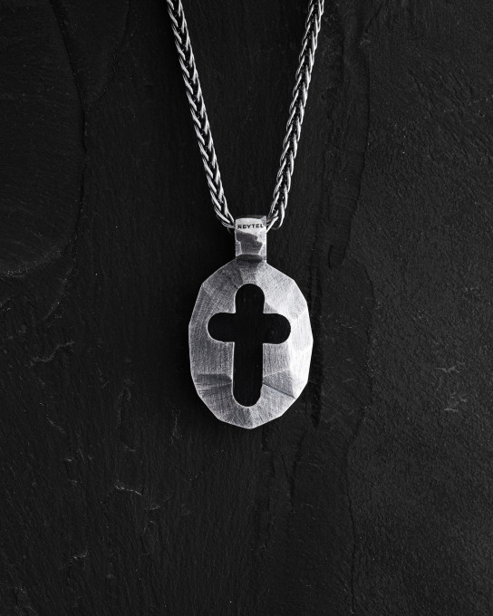 Серебряный кулон - крест SHIELD of FAITH / Кулоны + 7