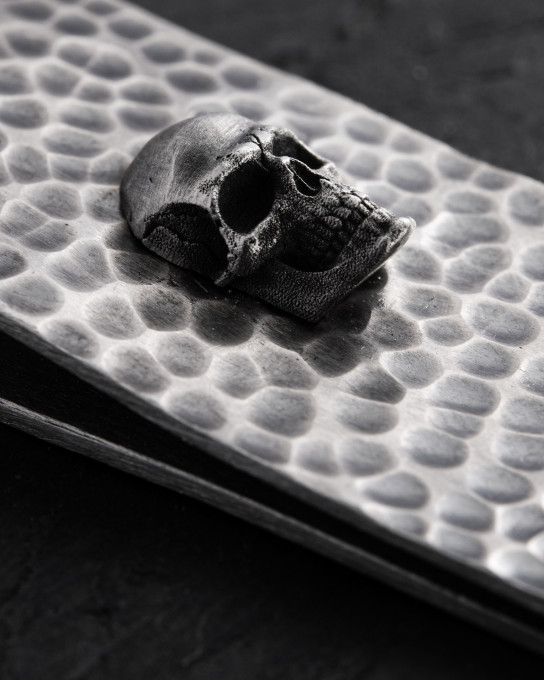 Срібний затиск для грошей MEMENTO MORI / Аксесуари + 3