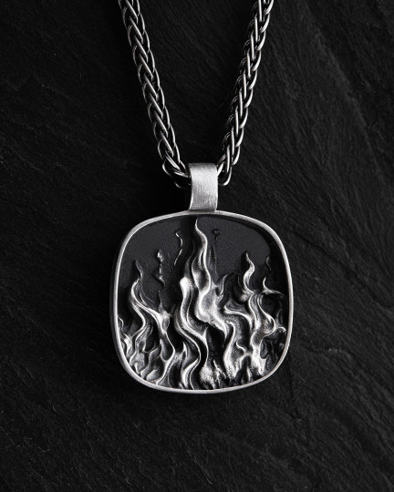 Серебряный кулон ELEMENT FIRE / Кулоны