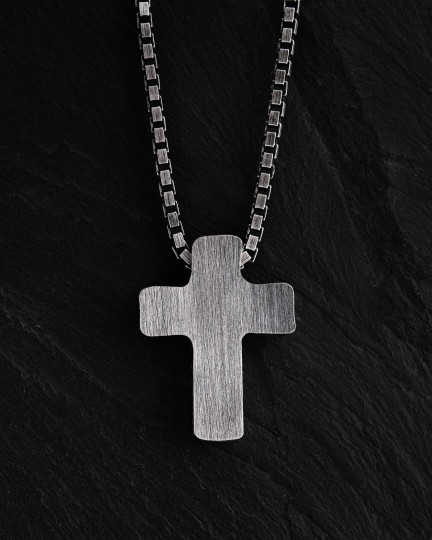 Серебряный крест CROIX / Кулоны + 3