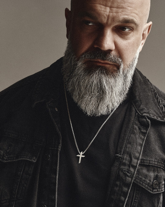 Срібний хрест EX FIDEI / Кулони + 6
