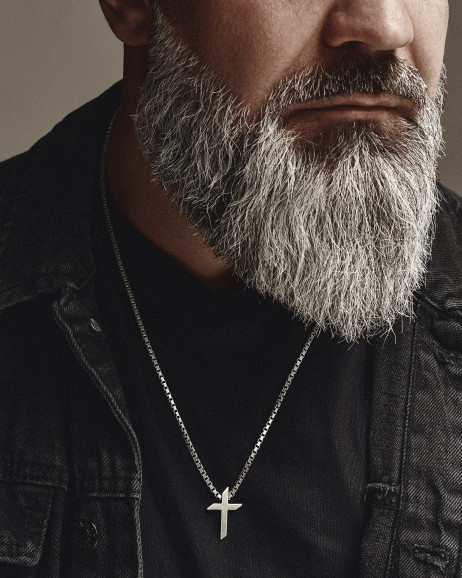 Срібний хрест EX FIDEI 9