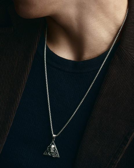 Silver pendant KRAKEN (charitable jewelry) 11