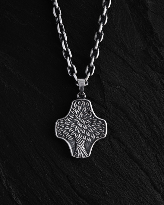 Срібний кулон ETERNAL TREE OF LIFE / Кулони + 3