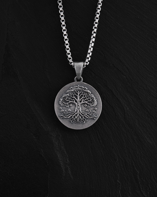 Срібний кулон WORLD TREE OF LIFE / Кулони