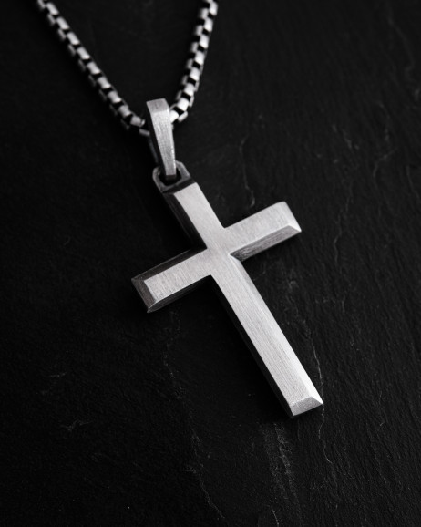 Серебряный крест REDEEMER