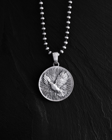 Серебряный кулон HOLY SPIRIT DOVE / Кулоны