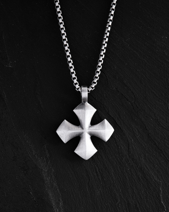 Срібний кулон CROSS PATTÉE / Кулони + 3