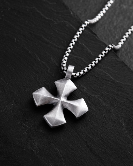 Серебряный кулон CROSS PATTÉE