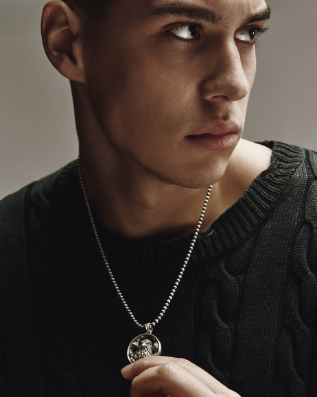 Срібний кулон EAGLE 2