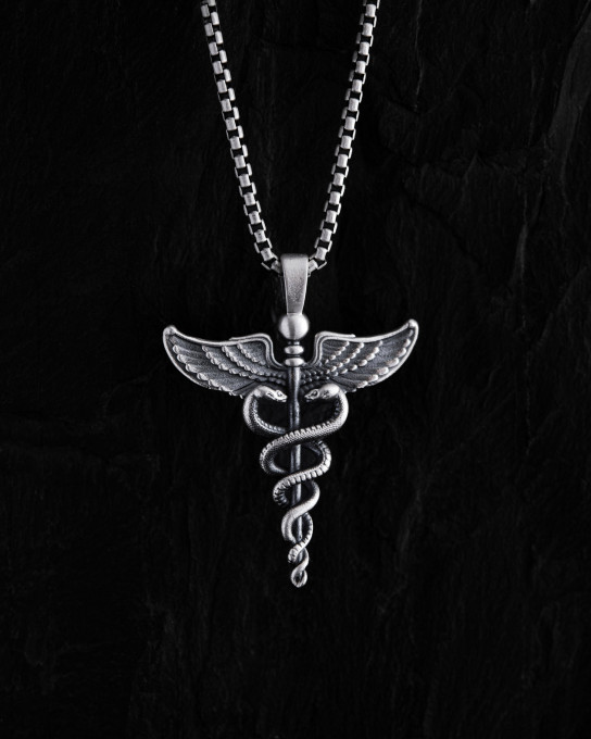 Срібний кулон CADUCEUS / Кулони