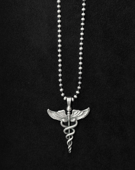 Срібний кулон CADUCEUS / Кулони + 8