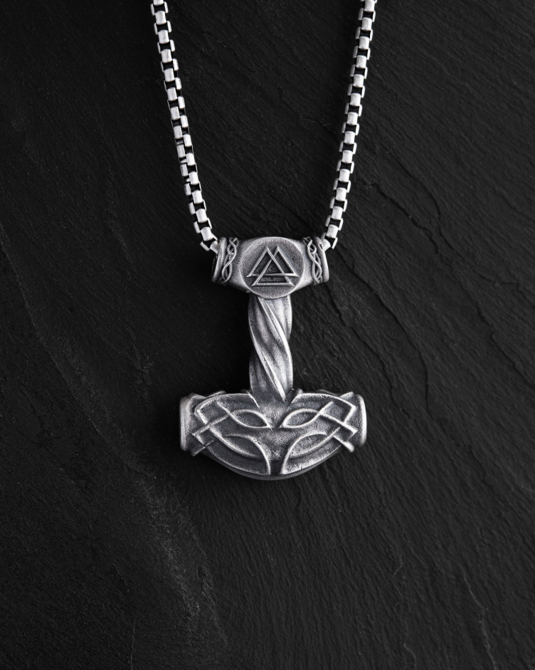Серебряный кулон THOR'S HAMMER