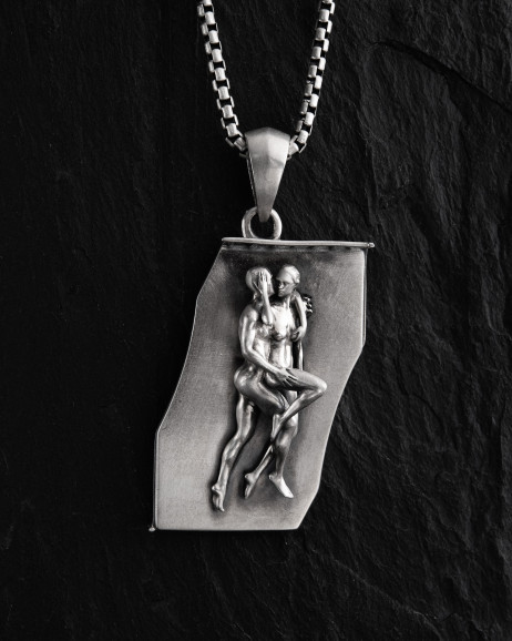 Срібний кулон IN BED 5