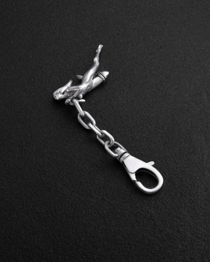 Серебряный брелок SHIBARI / Аксессуары + 2