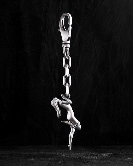 Серебряный брелок SHIBARI / Аксессуары