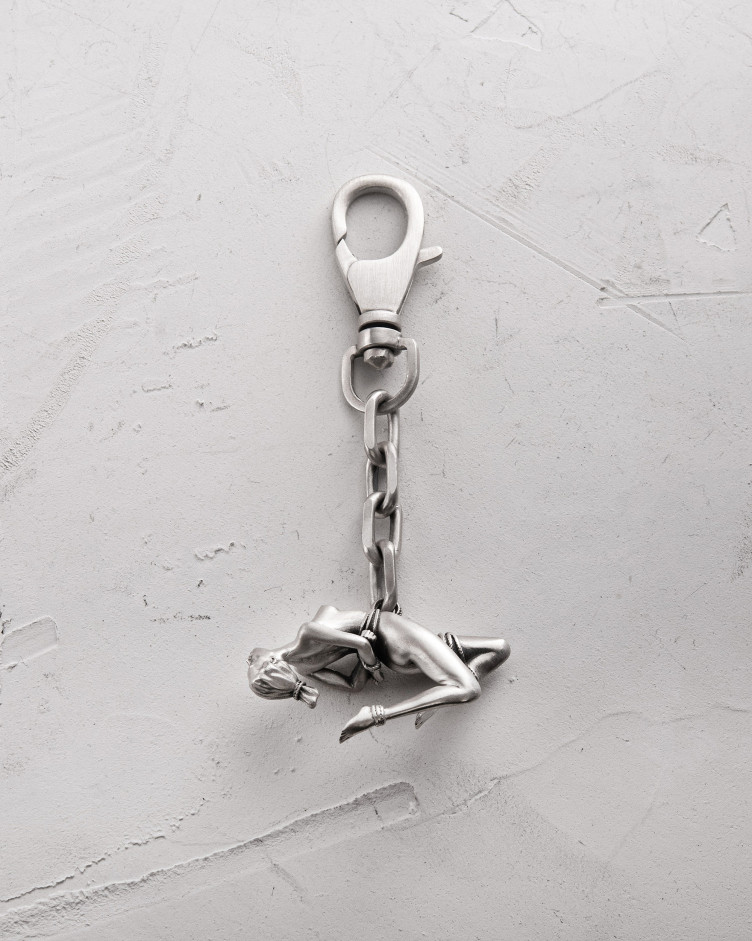 Серебряный брелок SHIBARI 4