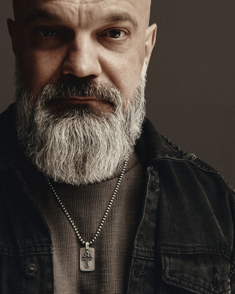 Срібний кулон FLEURY CROSS 2