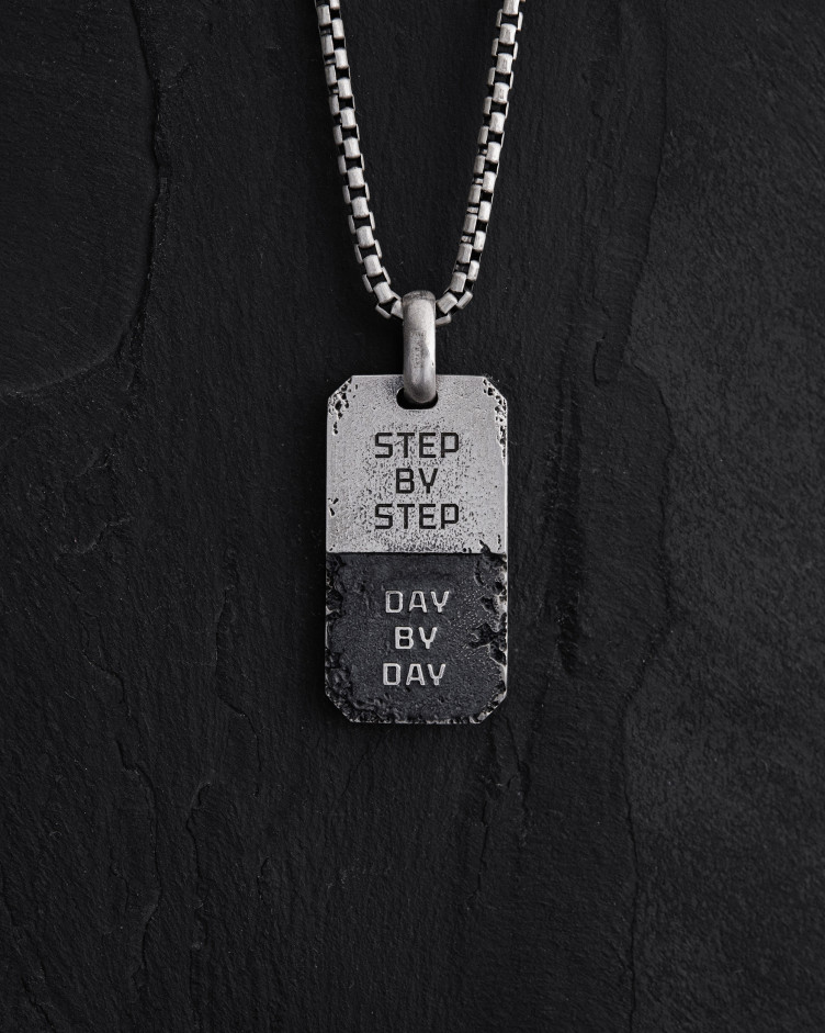 Серебряный кулон STEP BY STEP