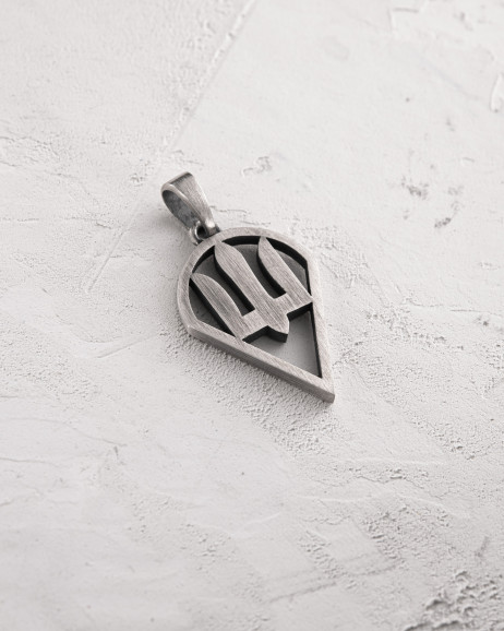 Срібний кулон ДШВ ЗСУ (Десантно-штурмові війська) 3