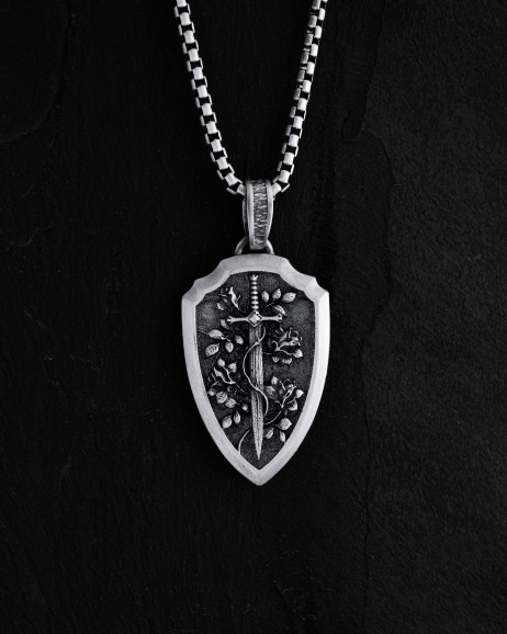 Серебряный кулон SWORD OF TRUTH