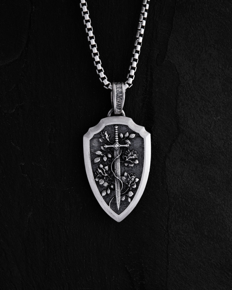 Серебряный кулон SWORD OF TRUTH