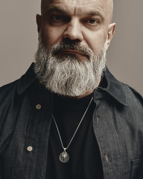 Silver pendant GORGON MEDUSA 2