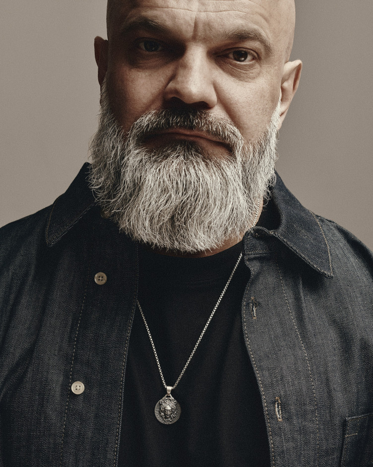 Silver pendant GORGON MEDUSA 2