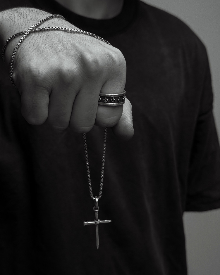 Срібний хрест TROGEN 6