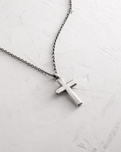 Срібний хрест на ланцюжку VÉRITÉ 3