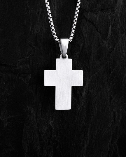 Серебряный крест ANCHOR CROSS / Кулоны + 3
