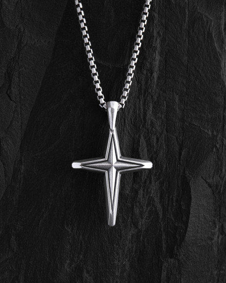 Срібний хрест CHEMIN