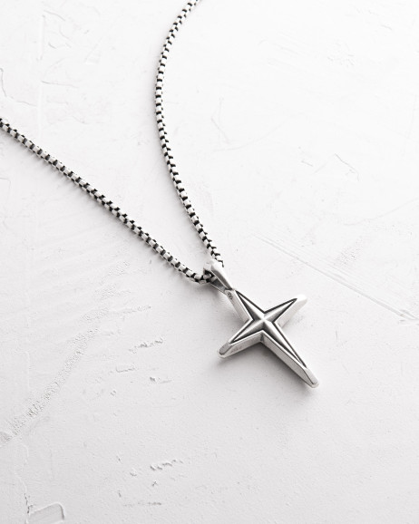 Срібний хрест CHEMIN 3