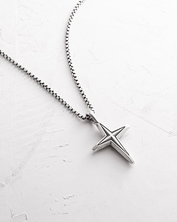 Срібний хрест CHEMIN 3