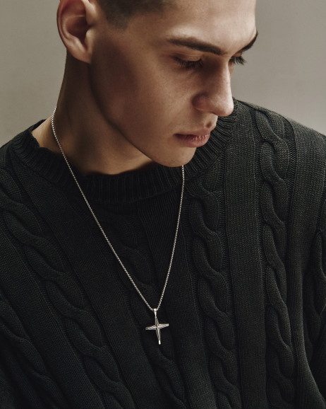 Срібний хрест CHEMIN 4