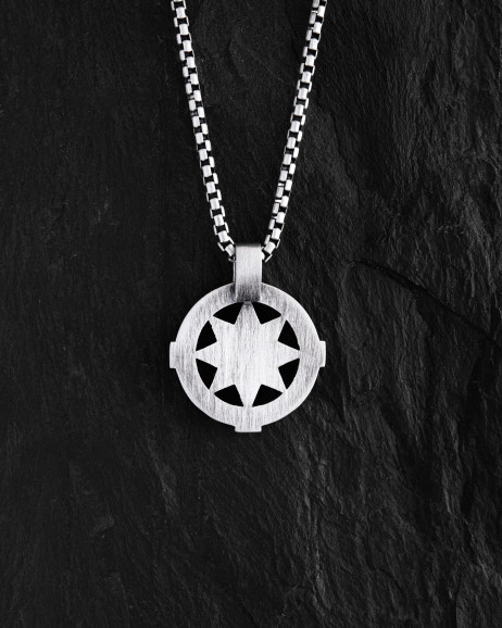 Silver pendant WIND ROSE 3
