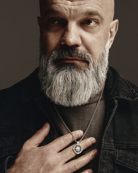 Срібний кулон WIND ROSE 2