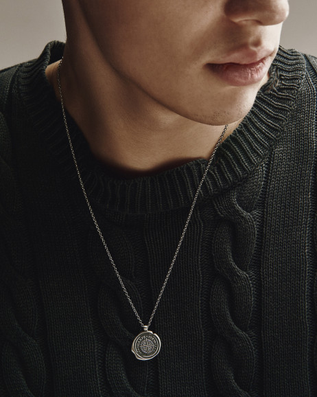 Срібний кулон на ланцюжку CARPE DIEM POLAR STAR 2