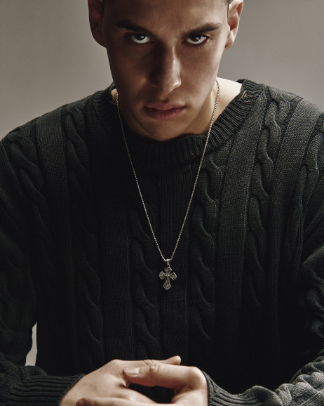 Срібний хрест NORTH STAR 3