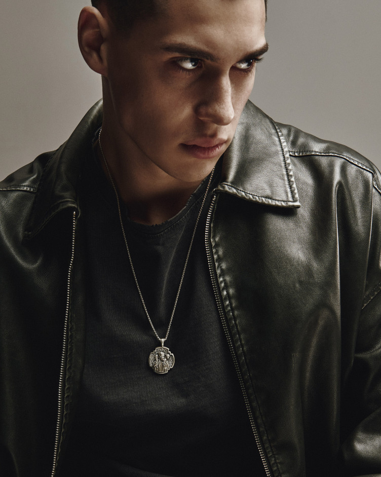 Серебряный кулон JESUS SHEPHERD 2