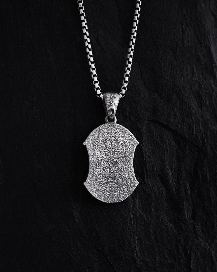 Срібний кулон DRAGON 2