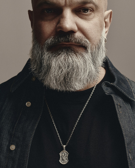 Silver pendant DRAGON 2