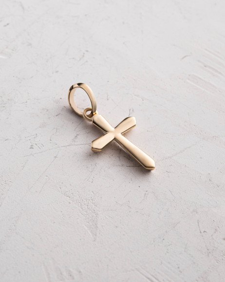Cross GLAUBE (14k yellow gold) 3