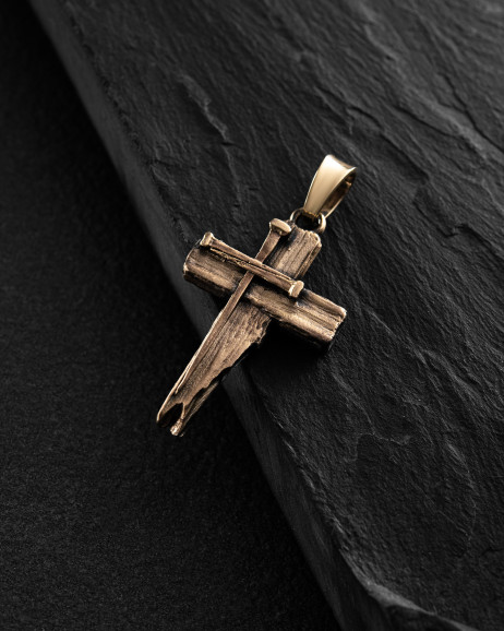 Cross TITLES CRUCIS (14k yellow gold) 5